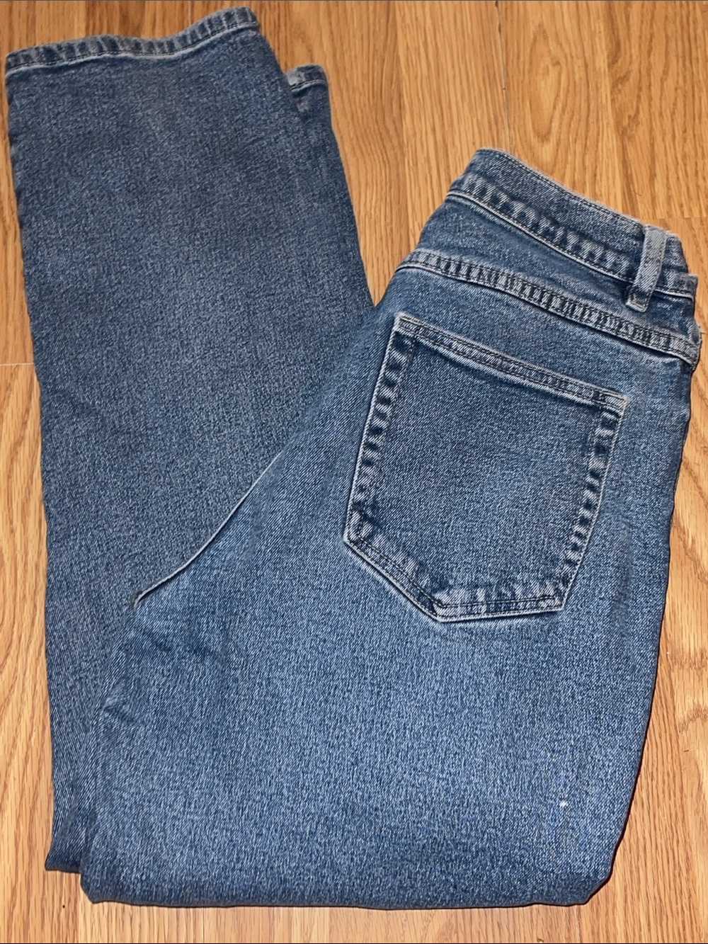 Cherokee Straight Leg Jeans in Denim Blue